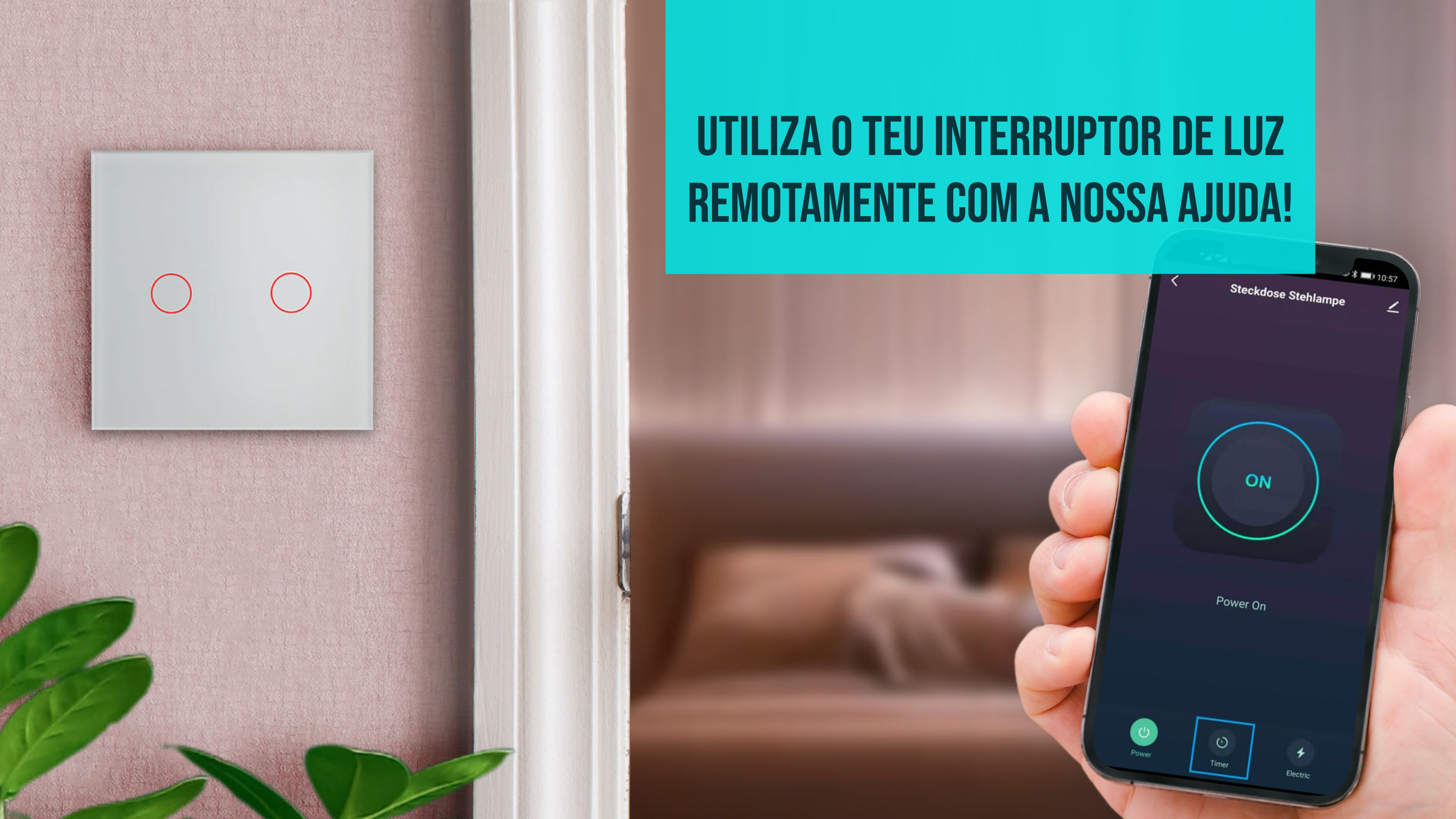 como configurar luz inteligente para ler