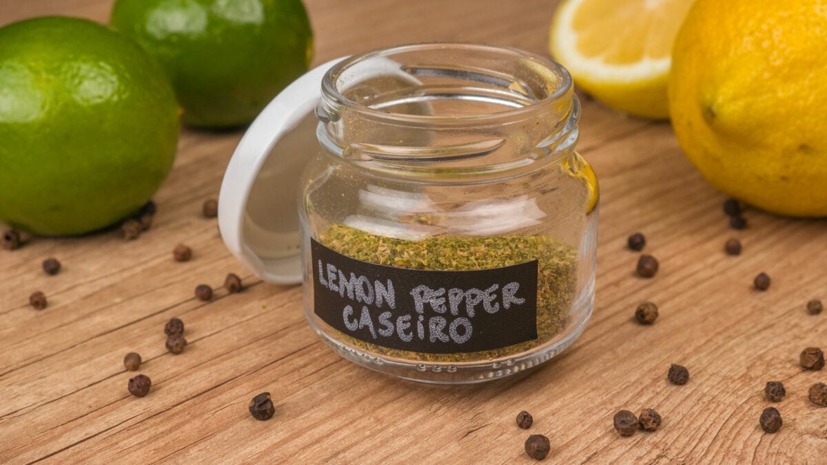 Como conservar lemon pepper