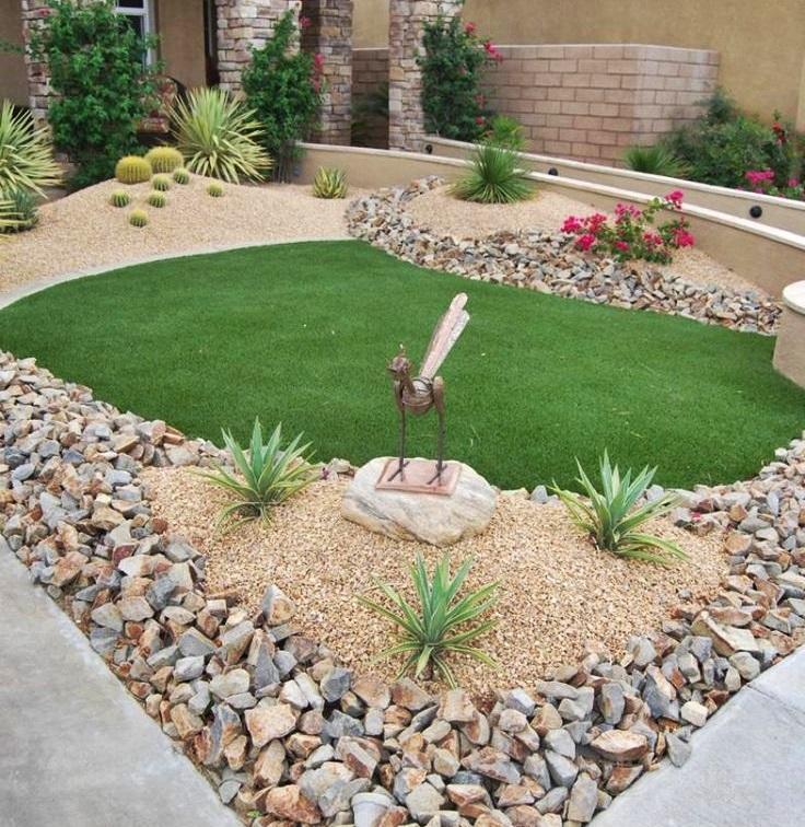 como cuidar de um jardim de pedras