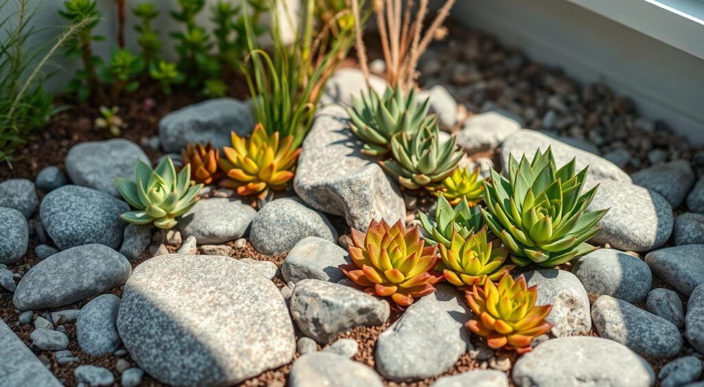 como cuidar de um jardim de pedras