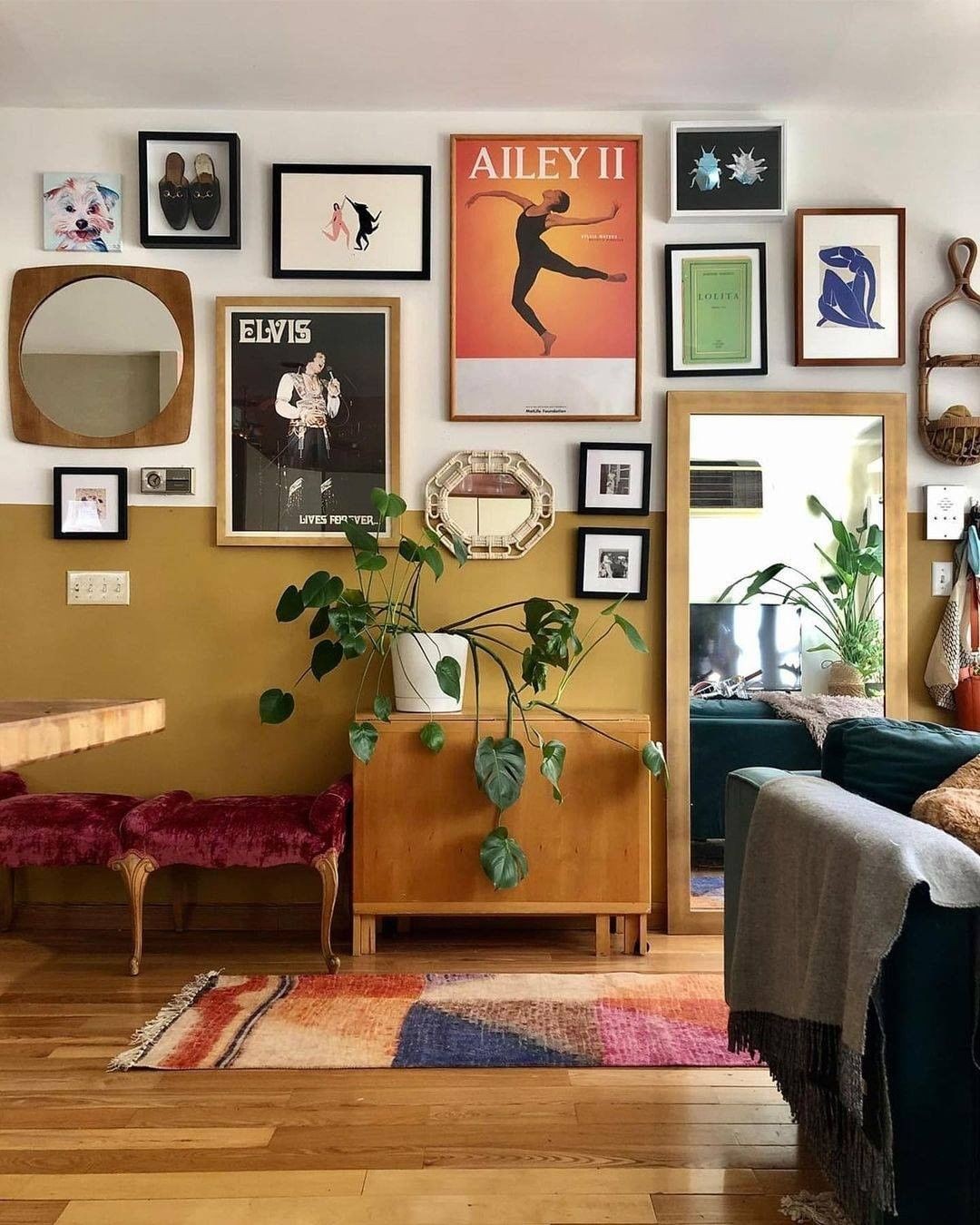 como fazer gallery wall