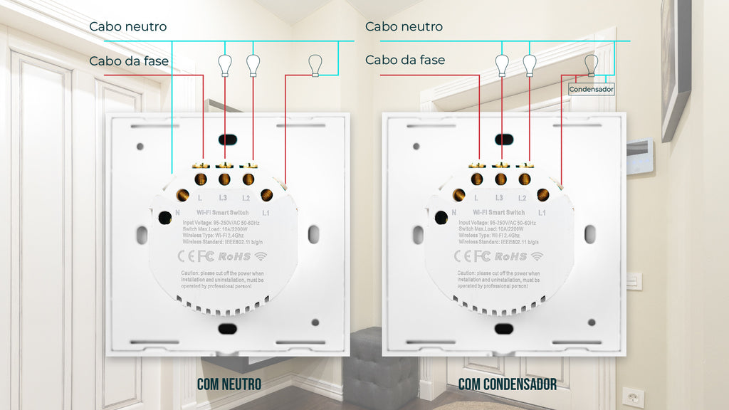 Guia completo: Instalação de interruptores inteligentes