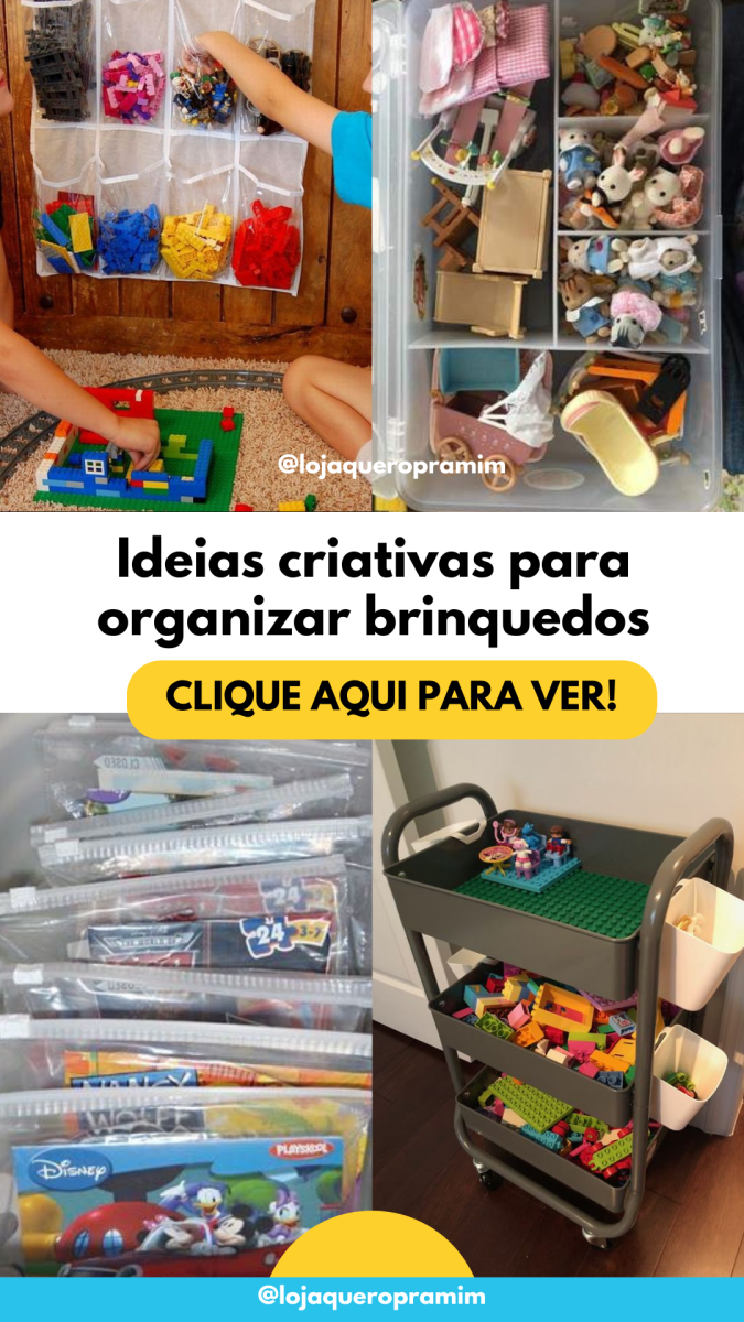 DIY: Etiquetas Criativas para Organizar Brinquedos por Categoria