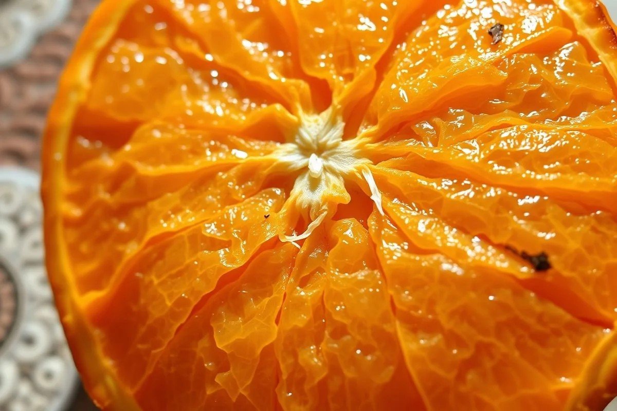 como saber se a laranja está madura