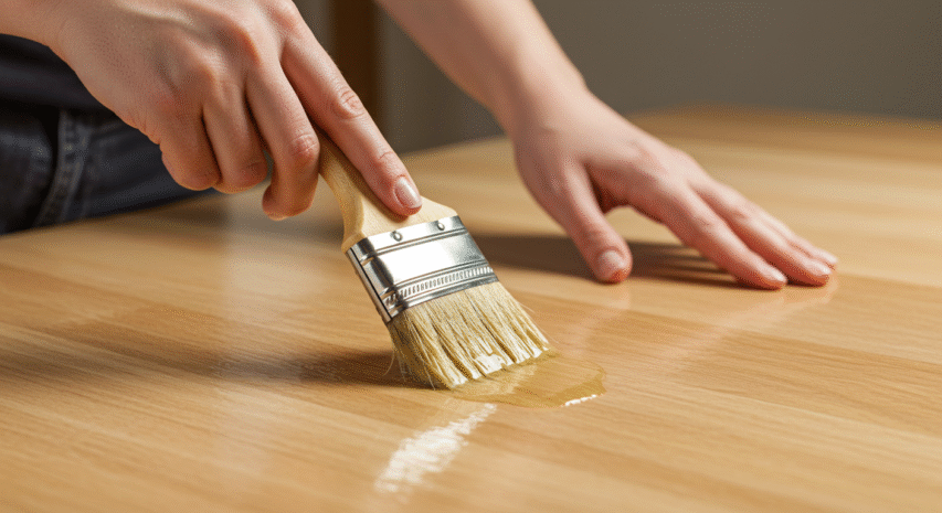 O segredo para remover manchas de óleo de pisos de madeira sem danificar