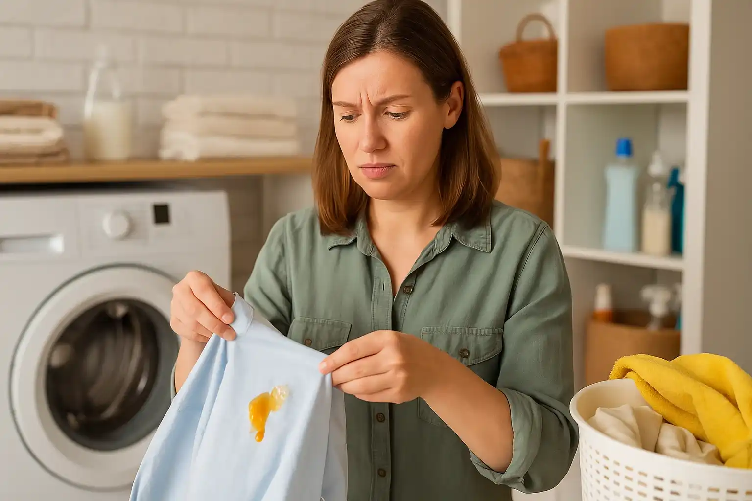 como tirar mancha de ovo da roupa