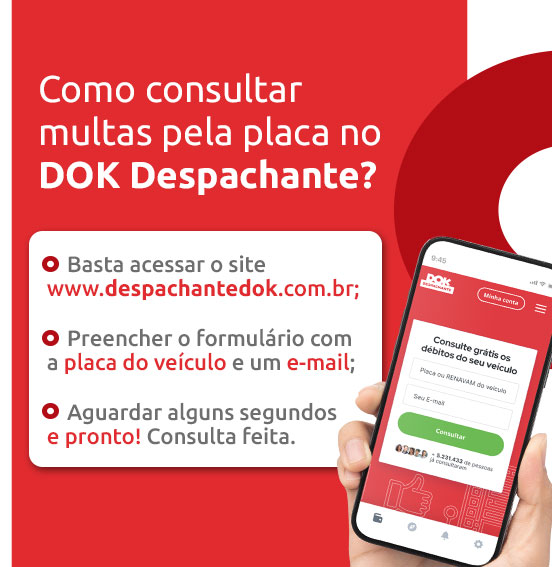 consulta de multas pela placa