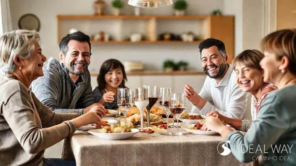 convivência familiar harmônica