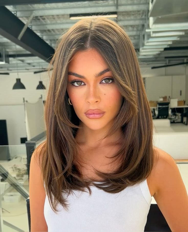 corte de cabelo medio