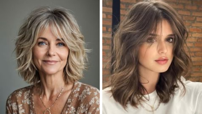 corte de cabelo medio