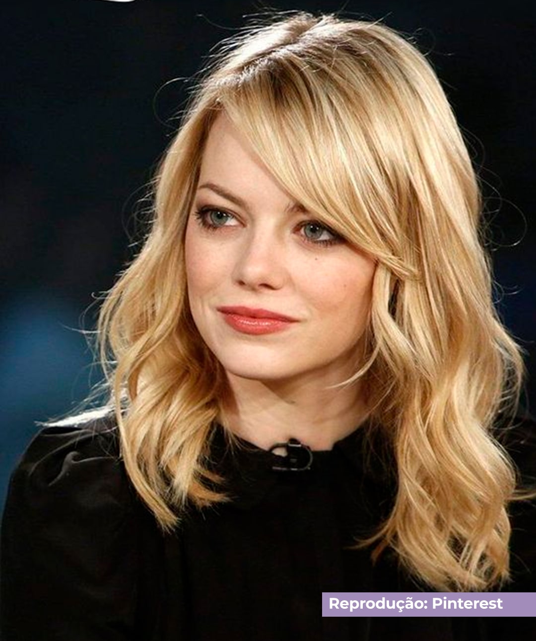 corte de cabelo medio