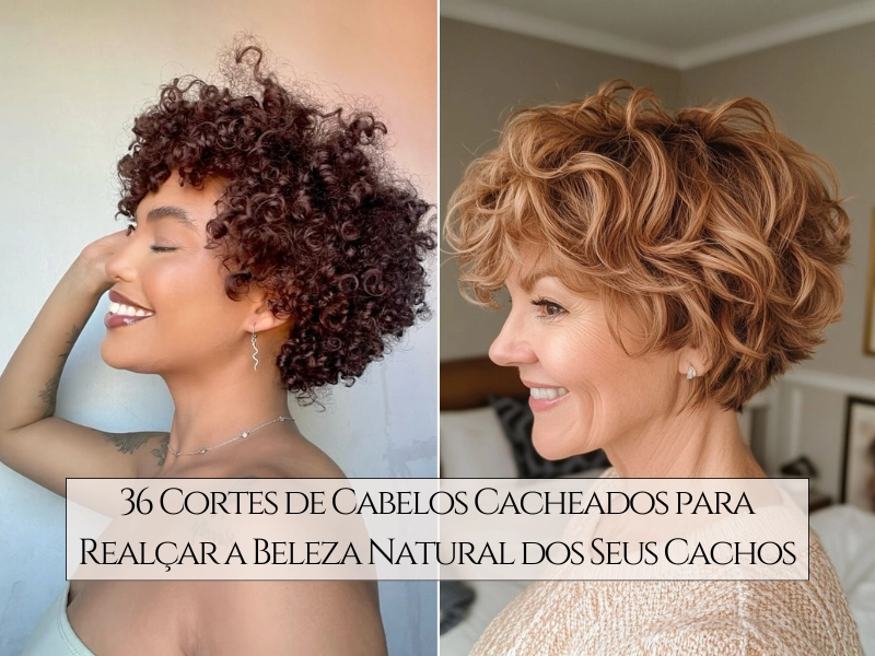 Cortes que rejuvenescem: Opções para cabelos cacheados
