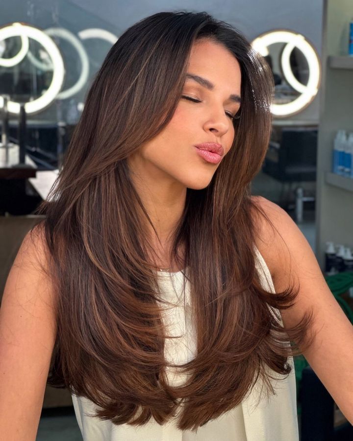 Cortes de cabelo longo para valorizar o volume