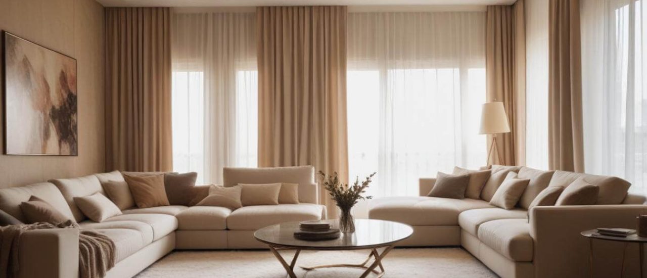 cortina de linho para sala