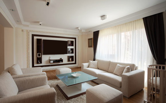 cortina de linho para sala