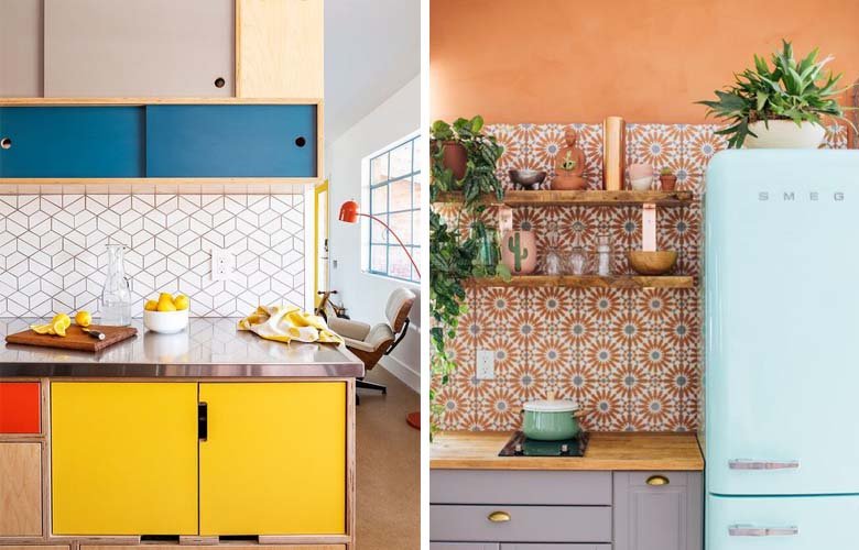 cozinha colorida ideias