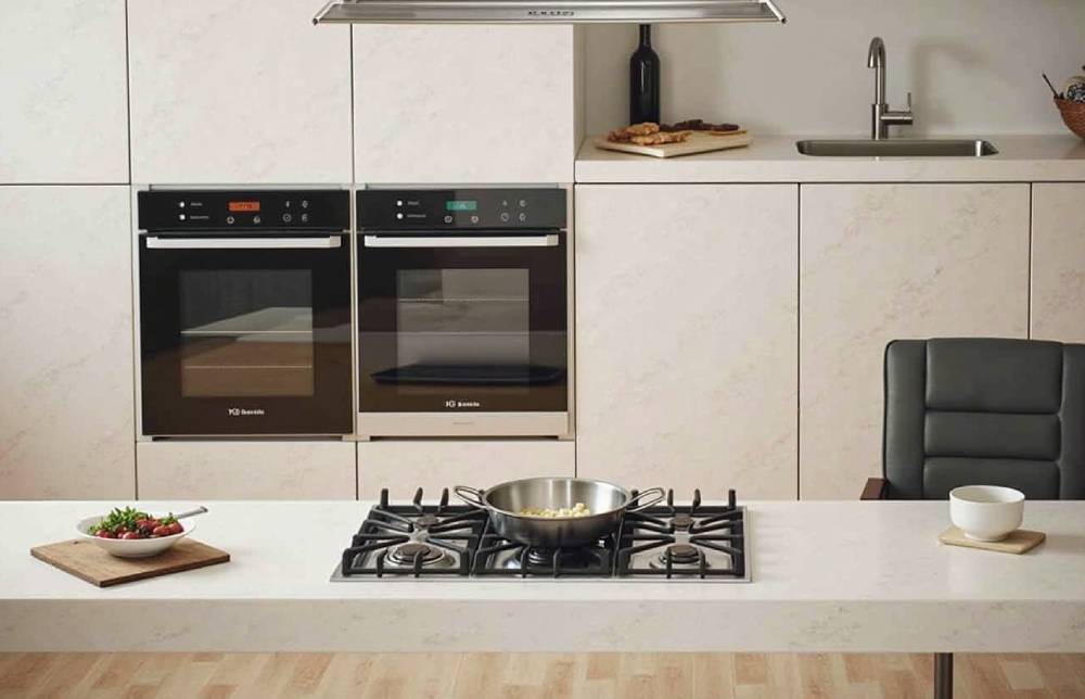 cozinha com torre quente