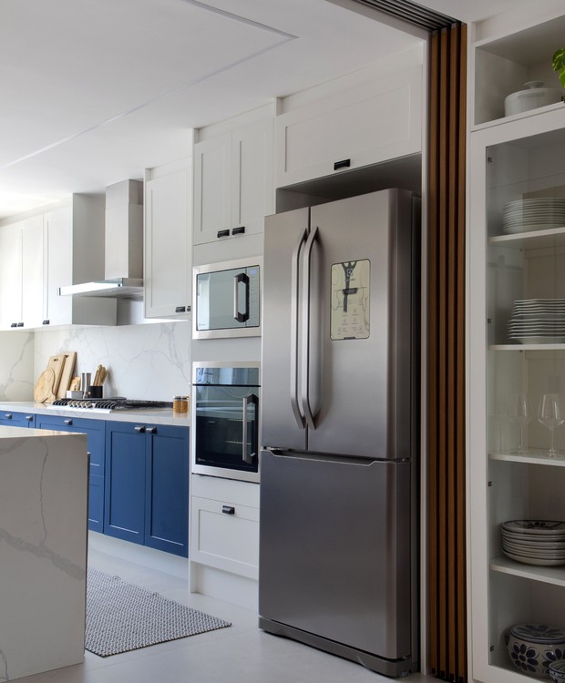 cozinha com torre quente