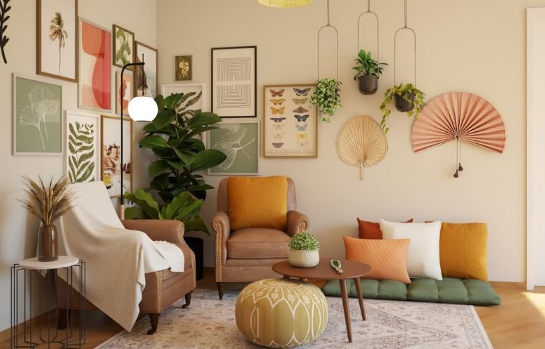Iluminação Aconchegante: Dicas para o Quarto Boho Chic Perfeito