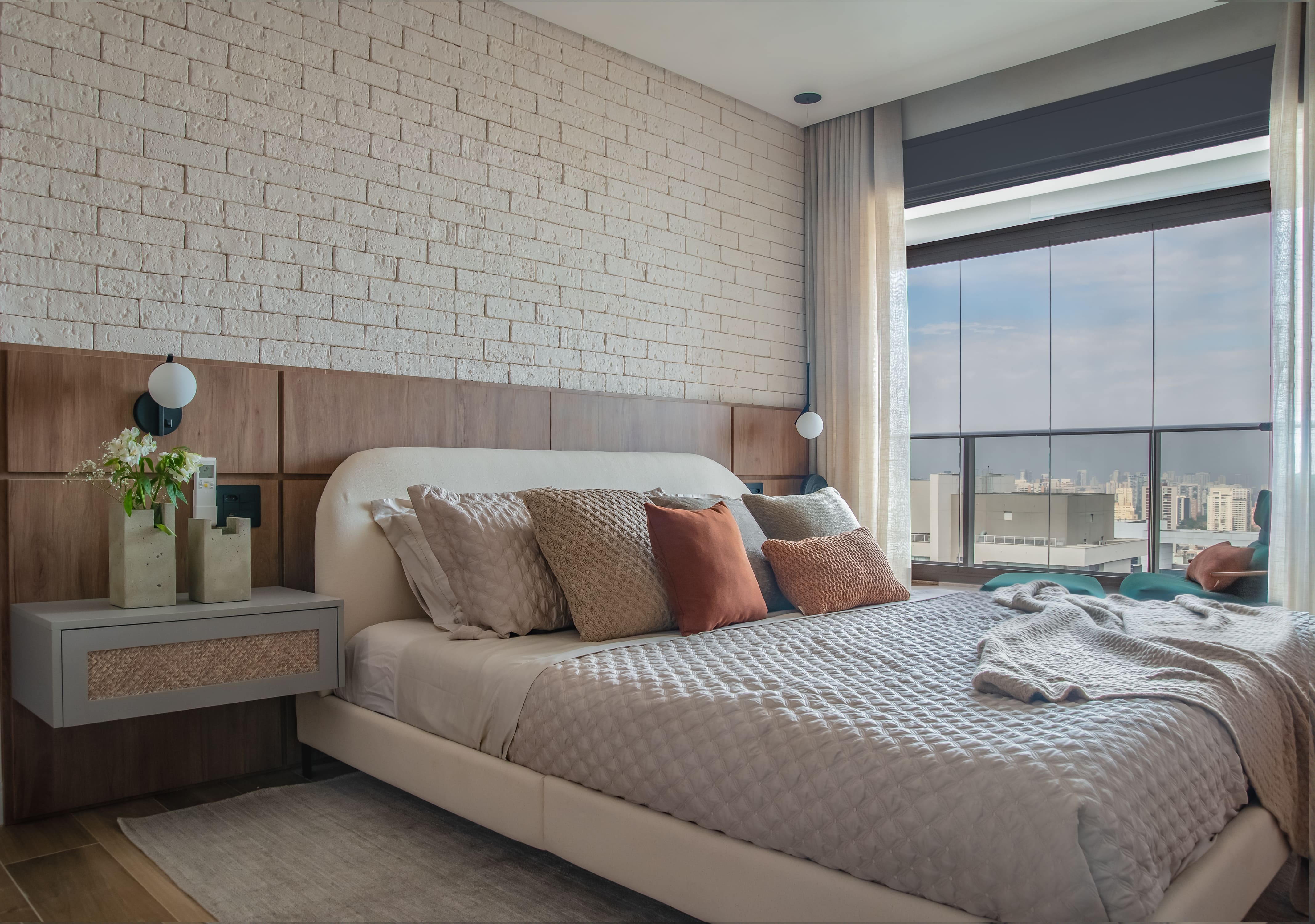 decoração boho chic quarto