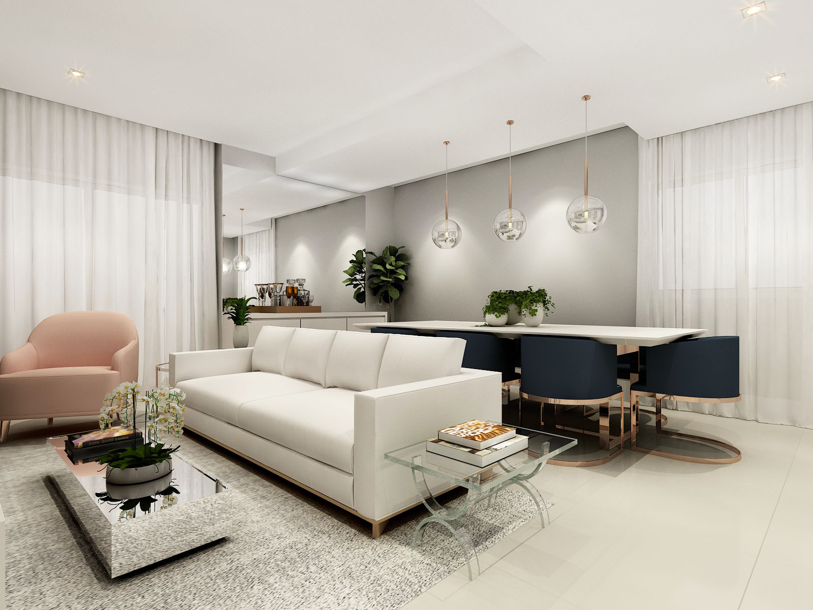 decoracao de apartamento pequeno e moderno