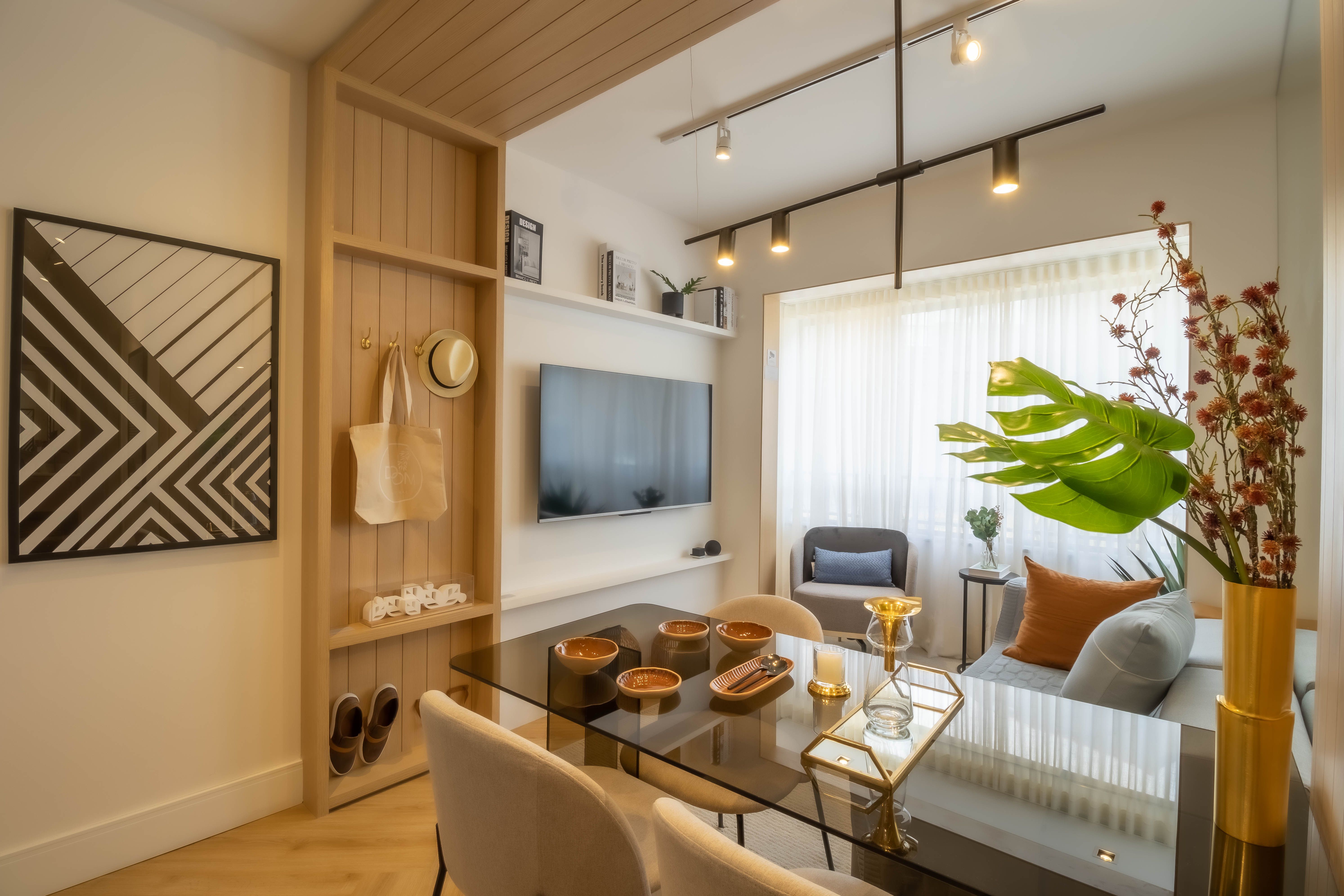 decoracao de apartamento pequeno e moderno