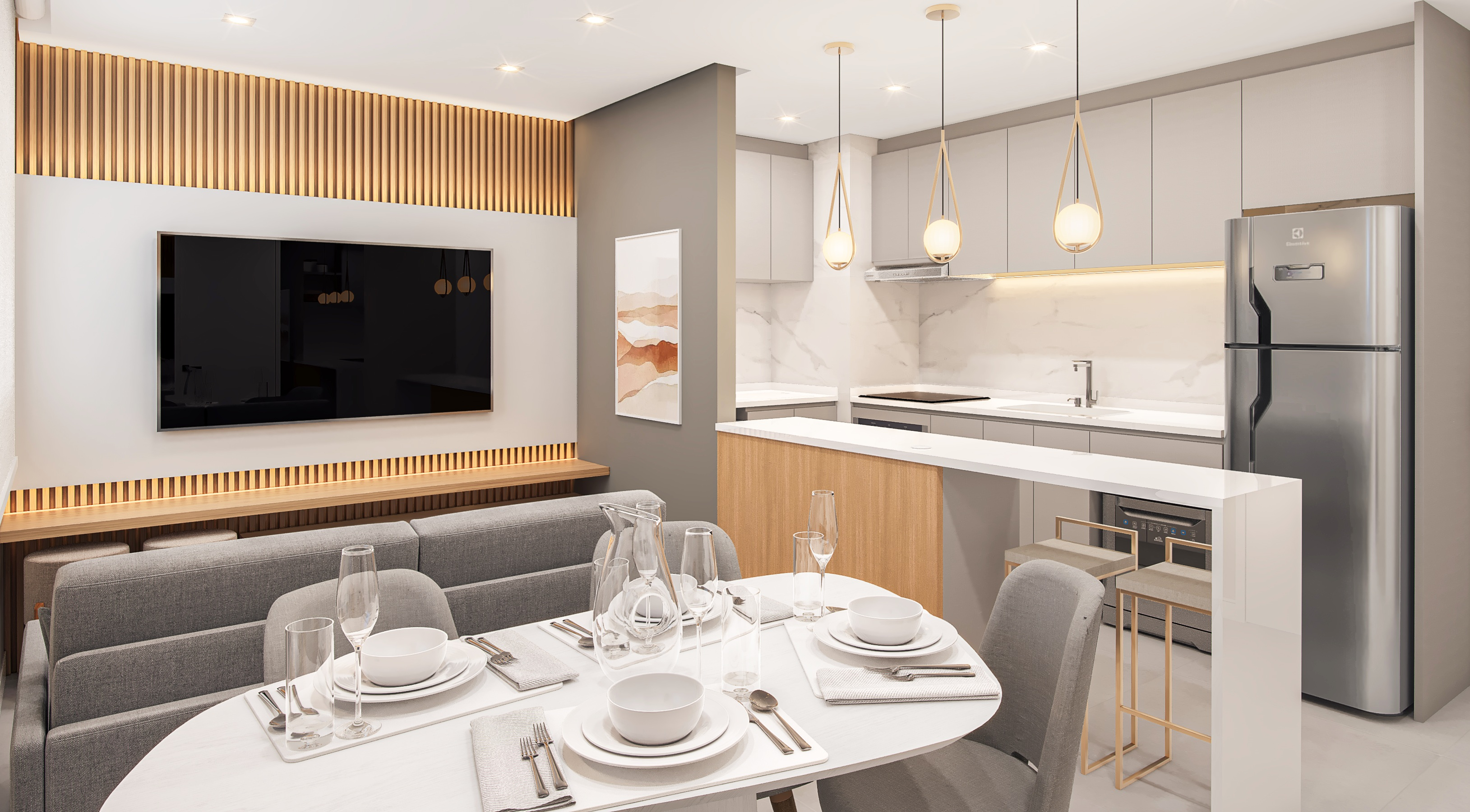 5 ideias de títulos:
1. Transforme seu Apartamento Pequeno: Dicas de Decoração Moderna e Funcional
2. Otimizando Espaços: Como Decorar Apartamentos Pequenos com Estilo
3. Decoração Inteligente para Apartamentos Compactos: Funcionalidade e Amplitude
4. Guia Completo: Decoração Moderna para Apartamentos Pequenos
5. Apartamento Pequeno: Segredos para um Ambiente Moderno e Aconchegante