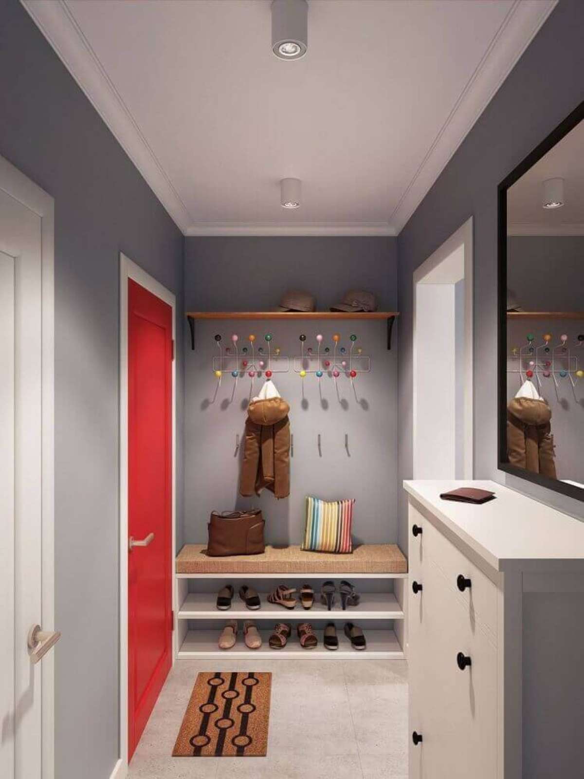 decoração de hall de entrada