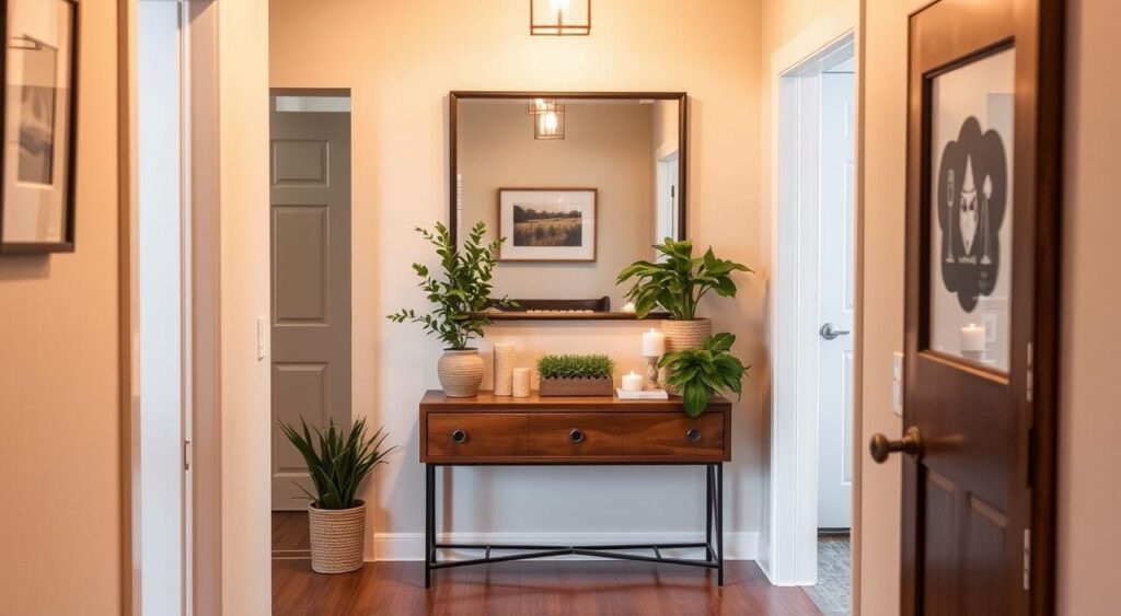 Iluminação Acolhedora: Como Transformar seu Hall com Luzes Indiretas