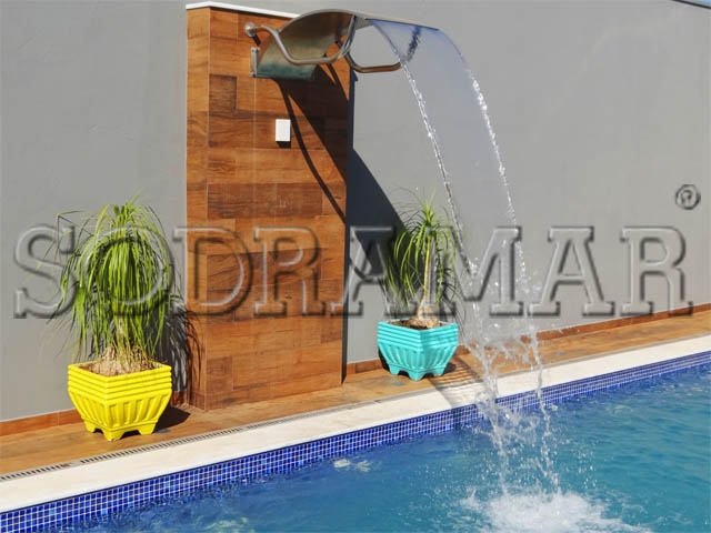 decoracao de piscina