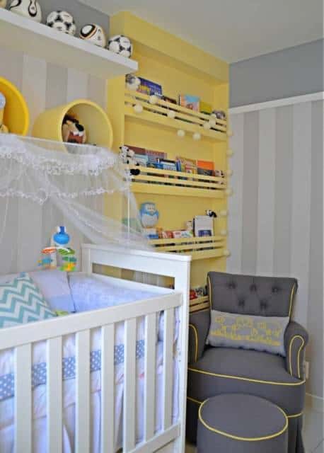 Guia Completo: Como Escolher Móveis para Quarto de Bebê Cinza e Amarelo