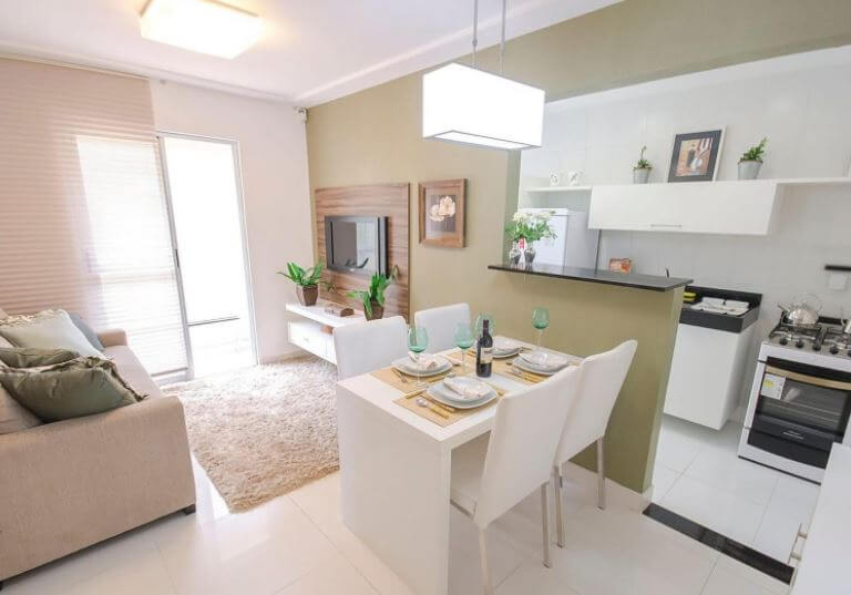 Iluminação Estratégica: Criando Atmosferas Distintas em Salas com Dois Ambientes