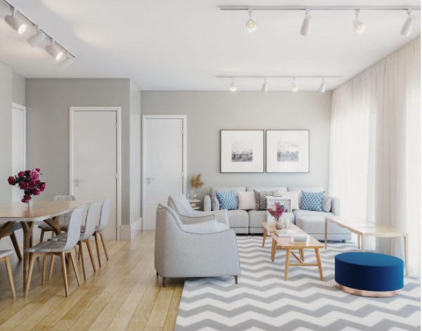 Guia Completo: Como Escolher o Tapete Ideal para Sala de Estar e Jantar Integrada