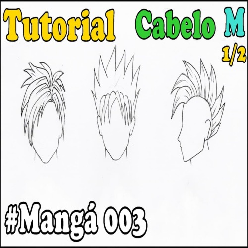 inspiração desenhos cabelo masculino