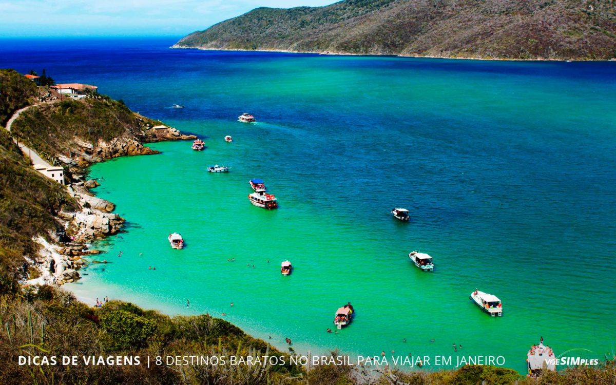 destinos baratos para viajar no Brasil
