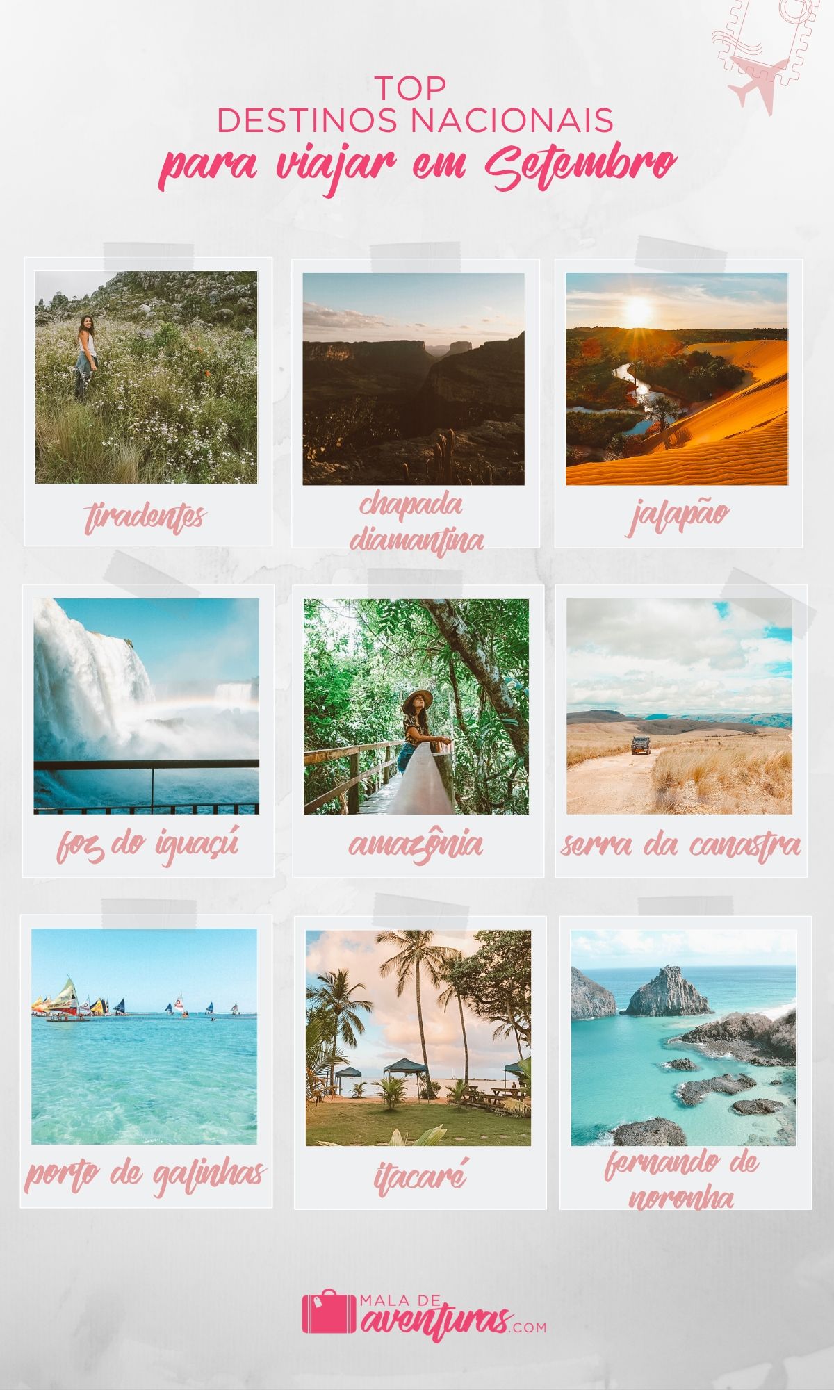 Roteiros de ecoturismo no Brasil para o feriado de 7 de setembro