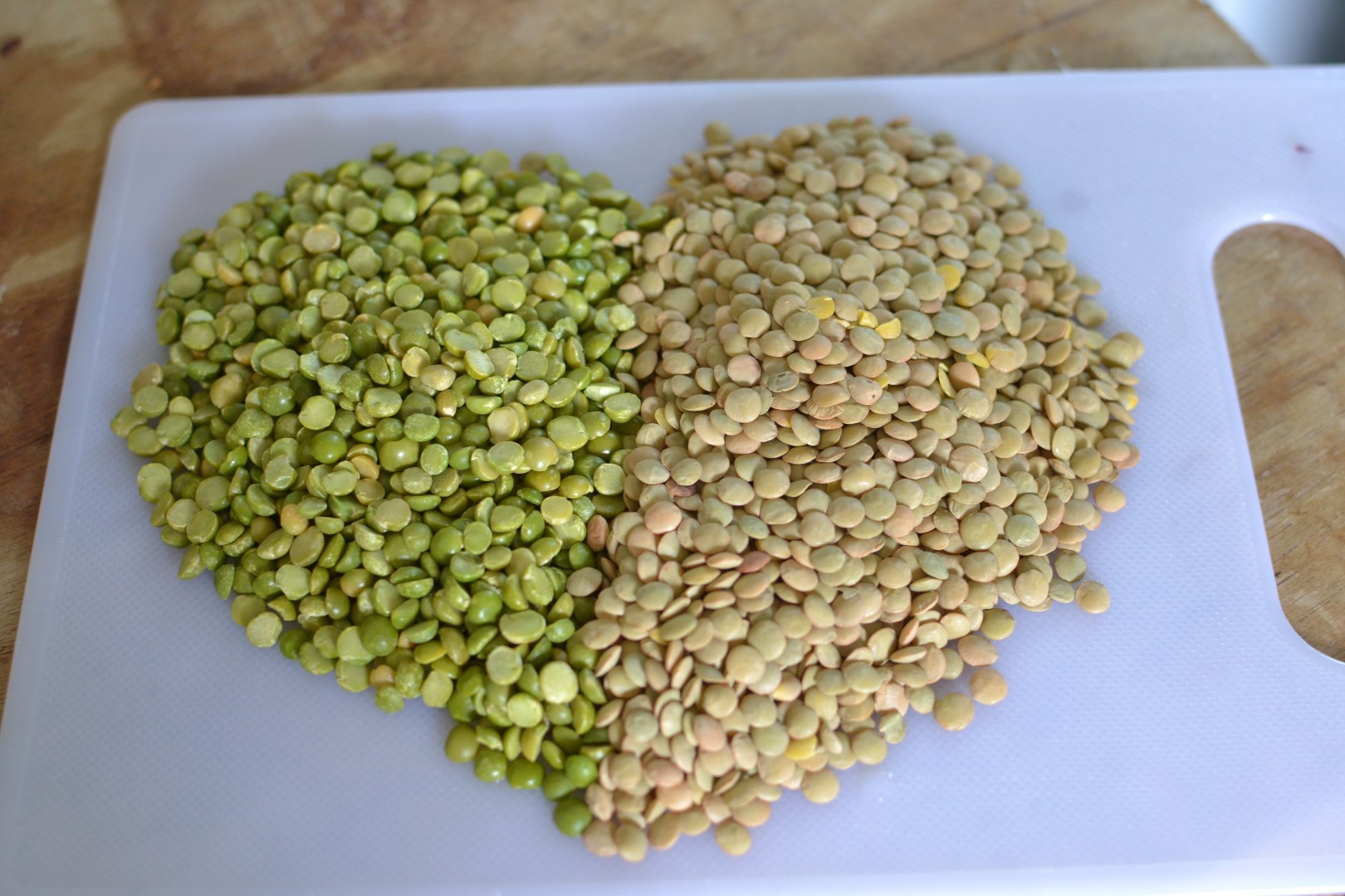 diferenca entre lentilha e ervilha