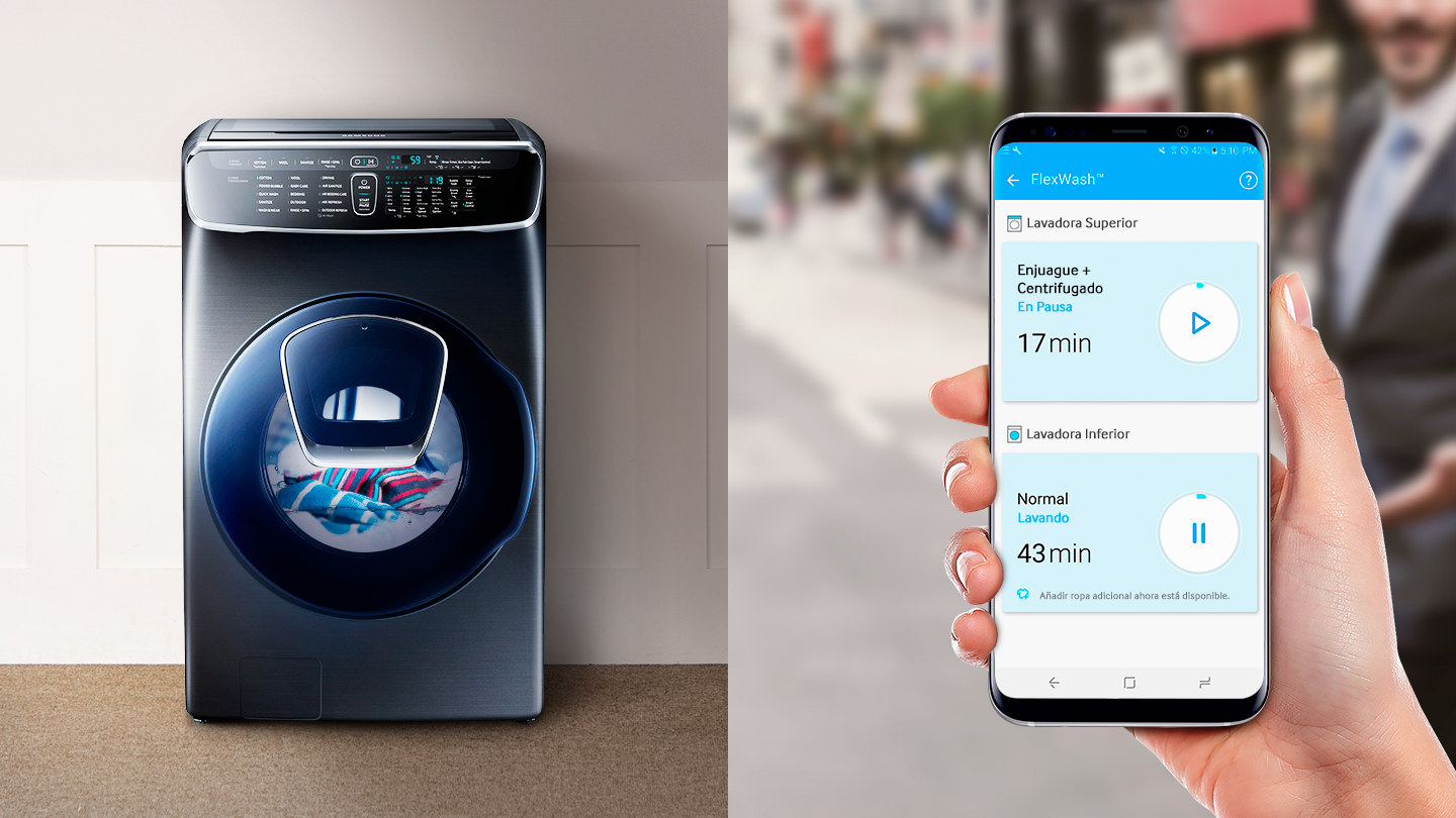 dispositivos inteligentes para lavanderia