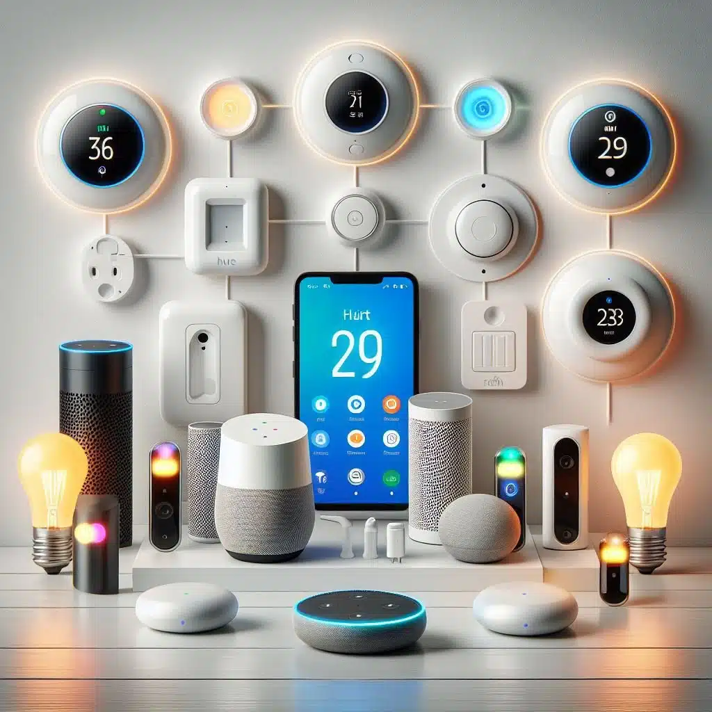 dispositivos inteligentes para quarto de hóspedes