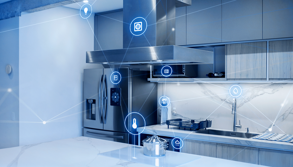 dispositivos inteligentes para quarto de hóspedes