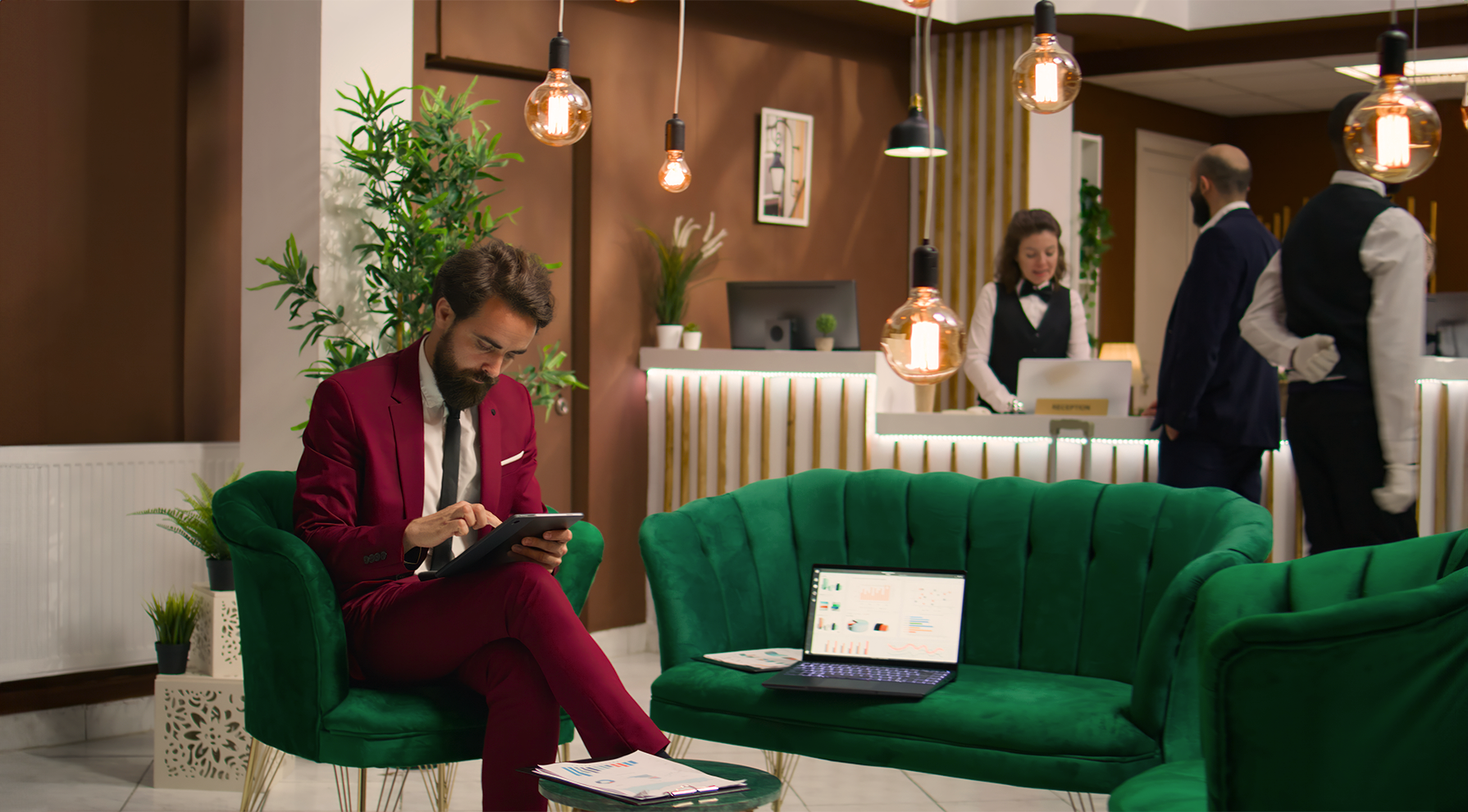 dispositivos inteligentes para quarto de hóspedes