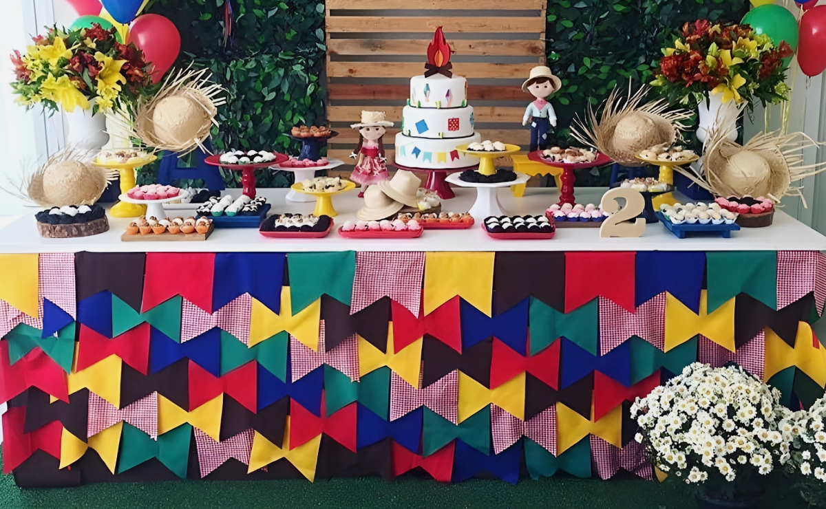 como fazer bandeirinhas de festa junina passo a passo