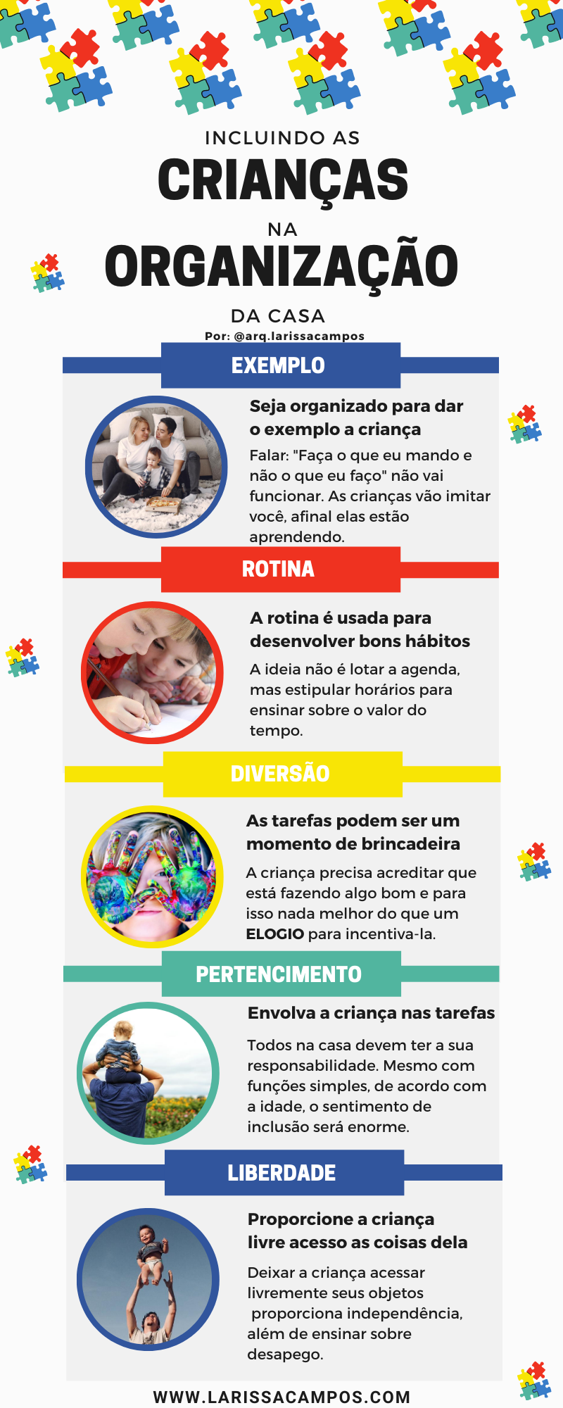 ensina a criança