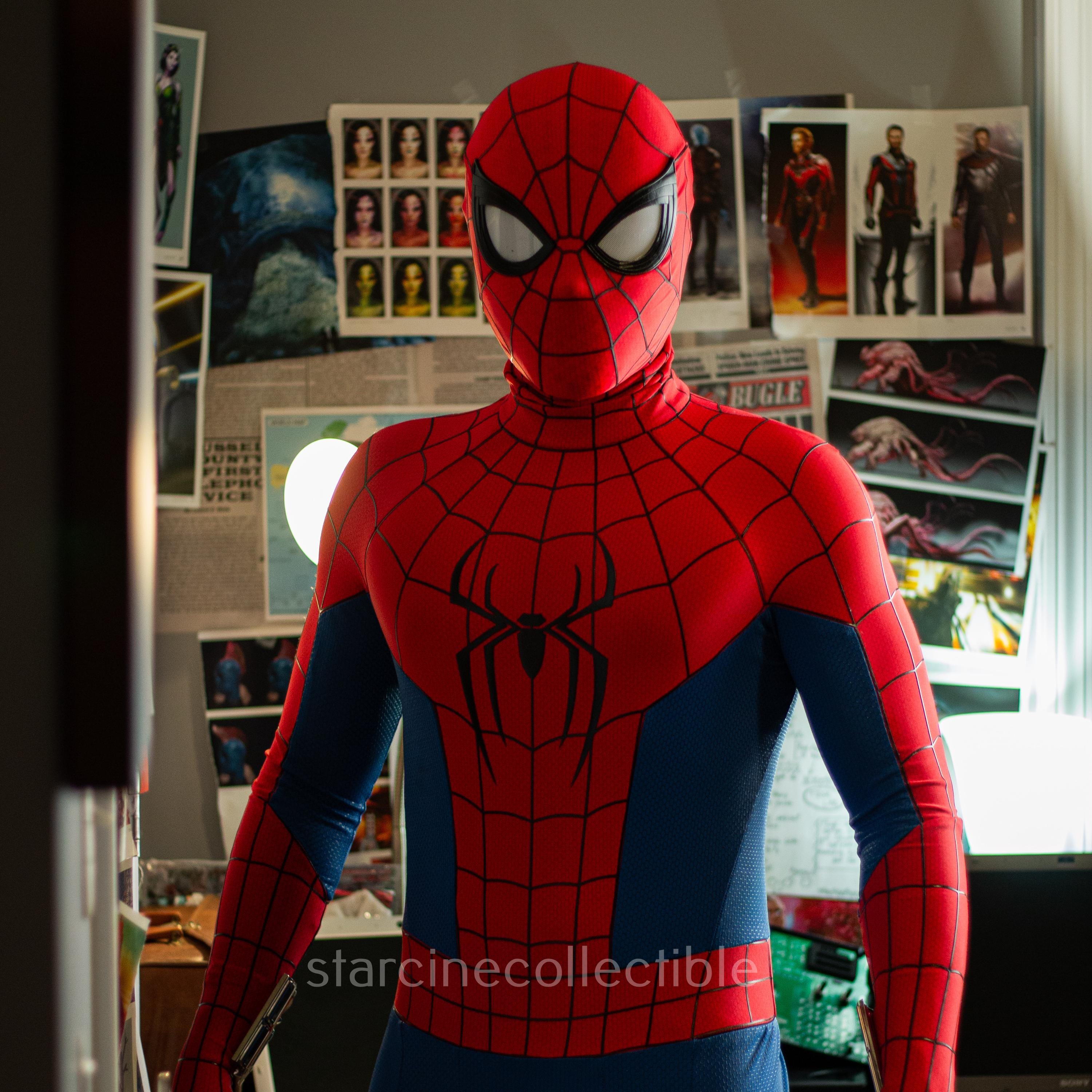 como escolher o tamanho certo da fantasia homem aranha