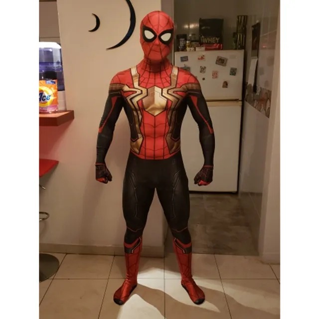 fantasia homem aranha clássico vs fantasia miles morales