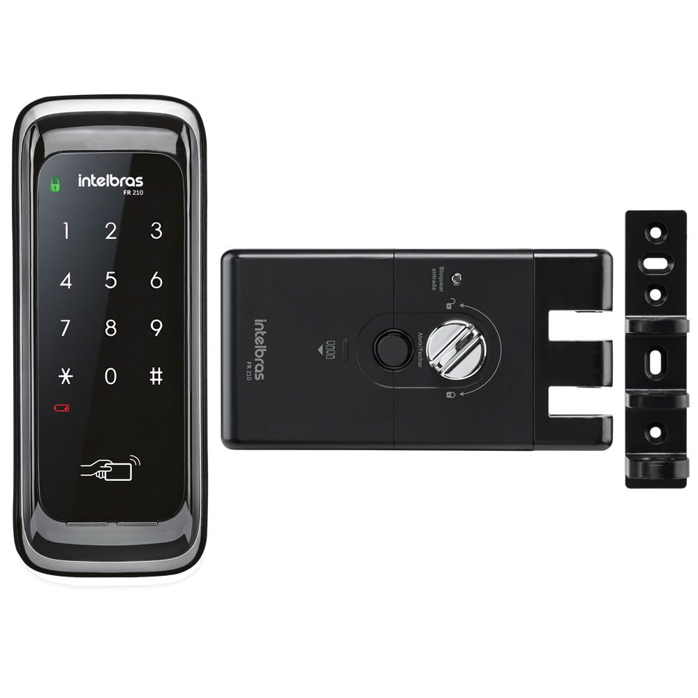 fechadura digital porta de correr