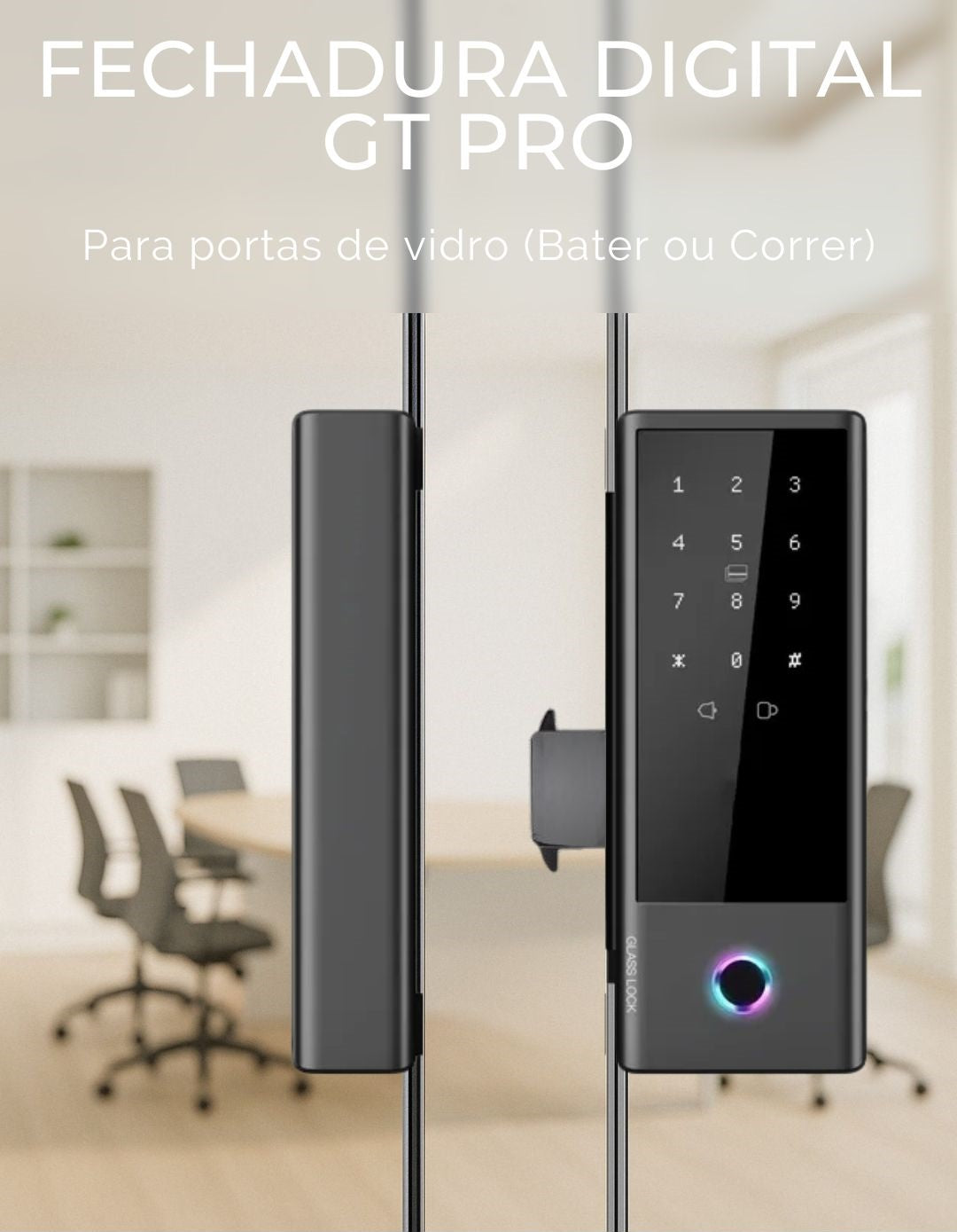 fechadura digital porta de correr