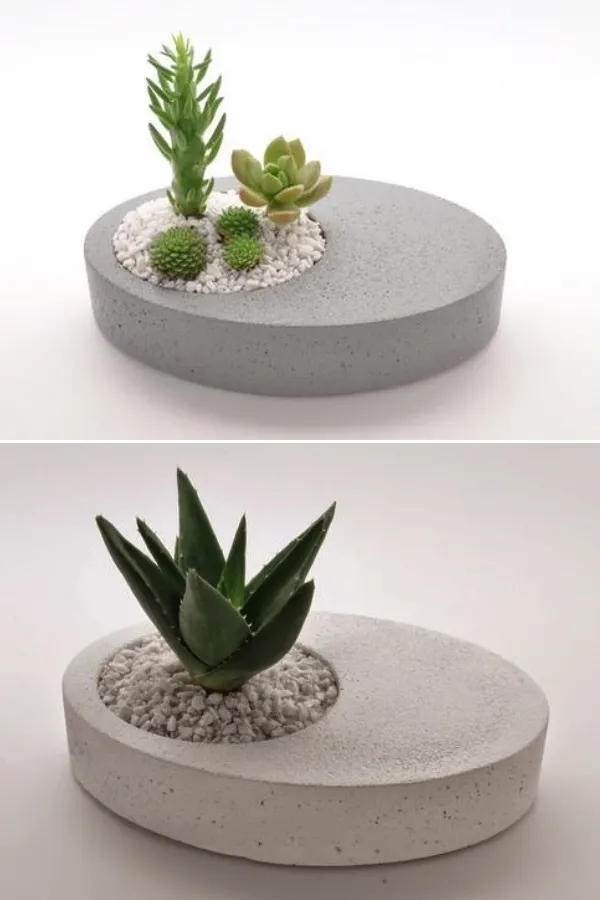 formas para vasos de cimento