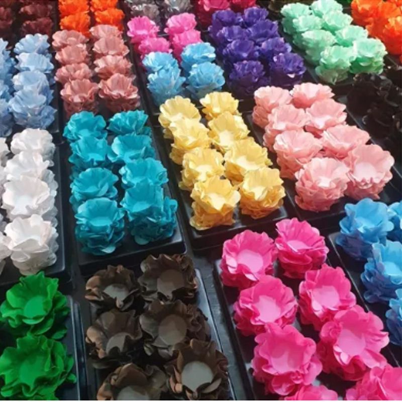 forminhas de papel flor peônia para brigadeiro gourmet