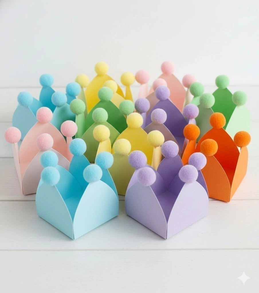 forminhas para doces finos de papel